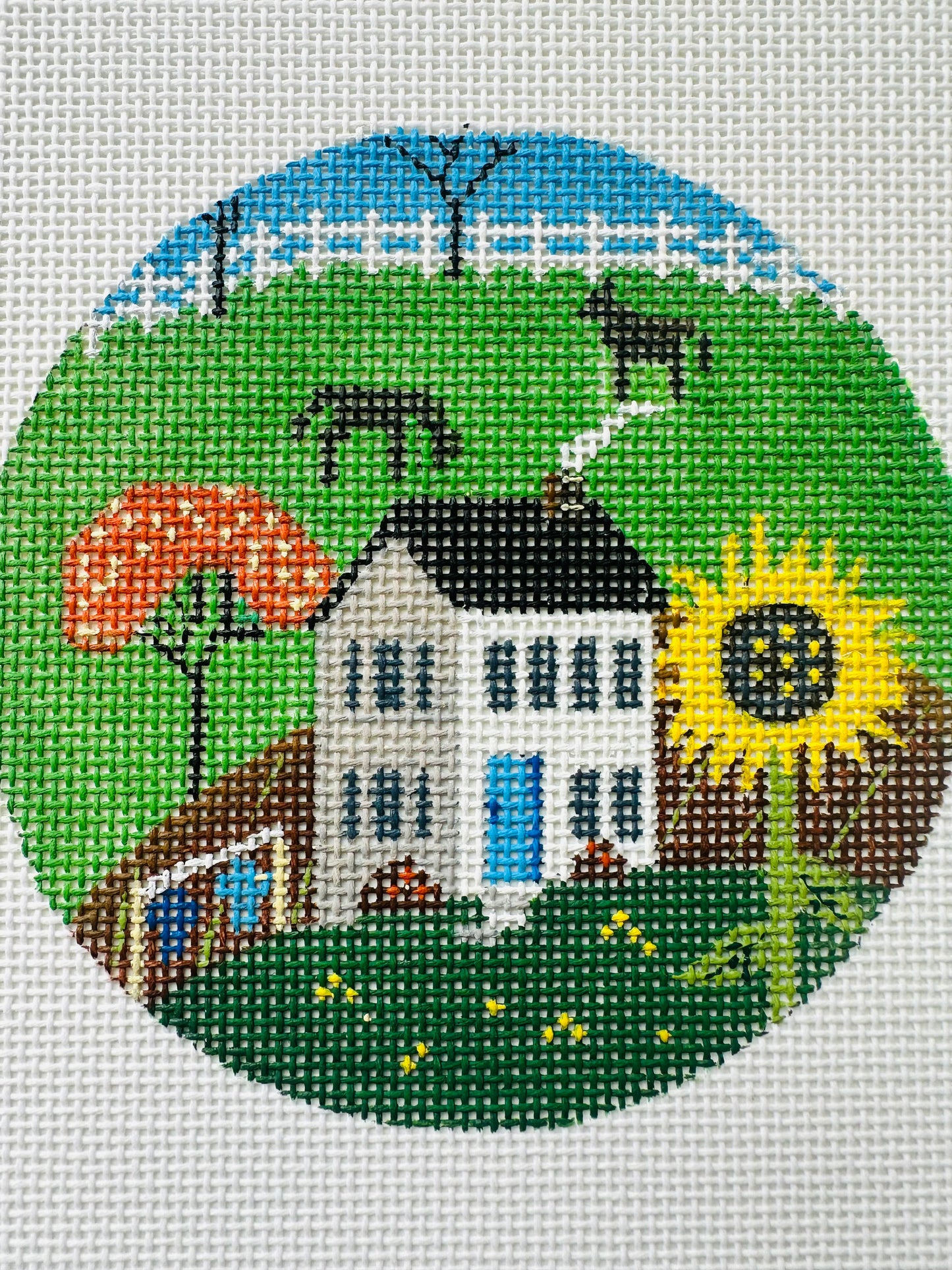 House with Sunflower C-MCFR03