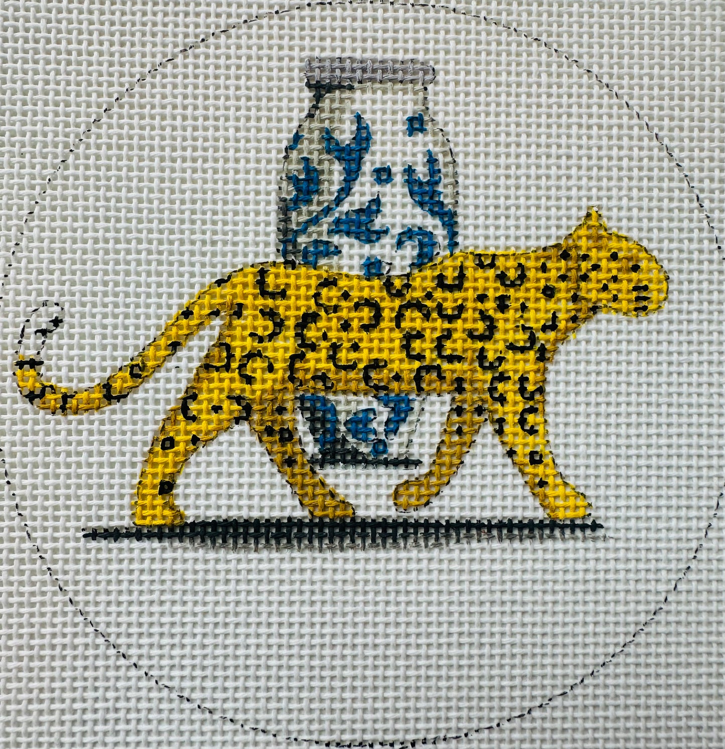 Cheetah with Ginger Jar C-X700