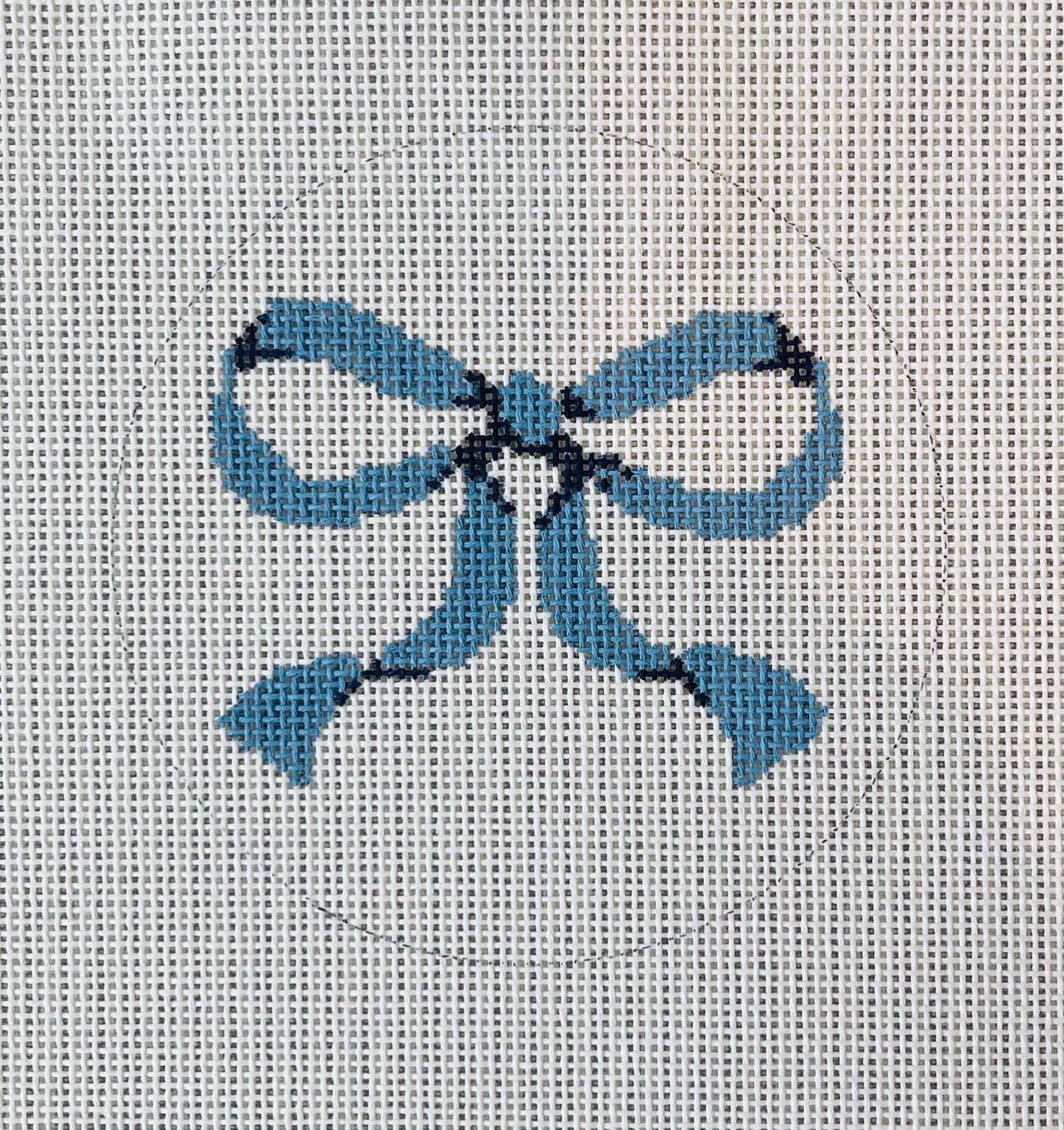 Blue Bow Ornament C-XC24A