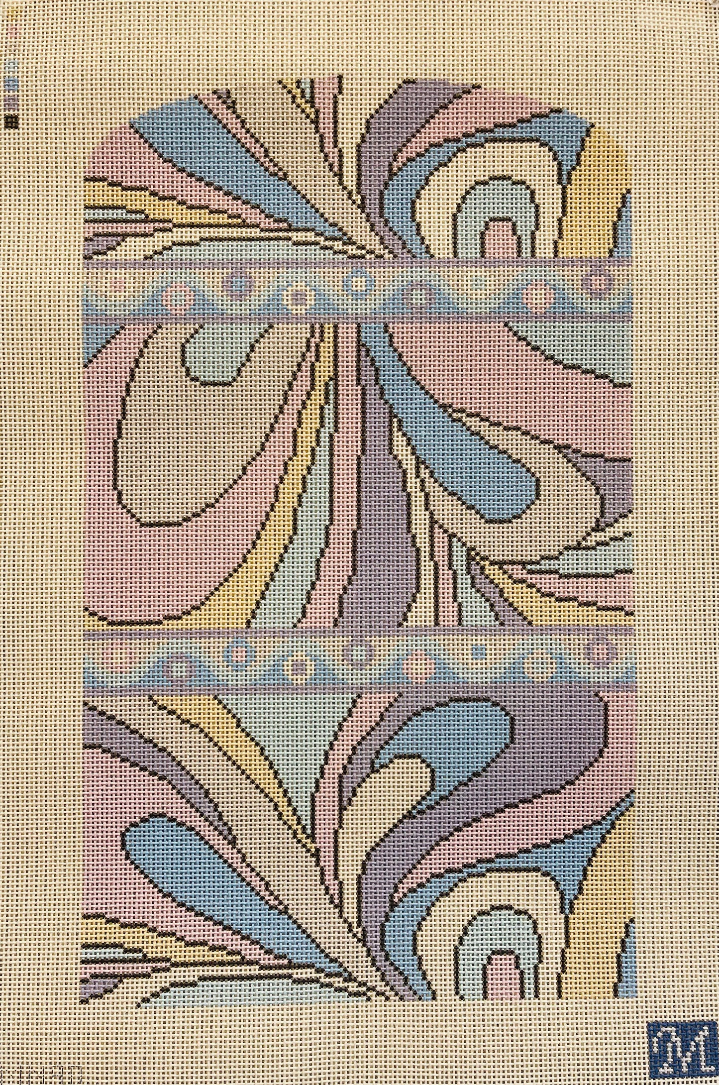Modern Pucci-inspired Trifold Clutch C-MM90