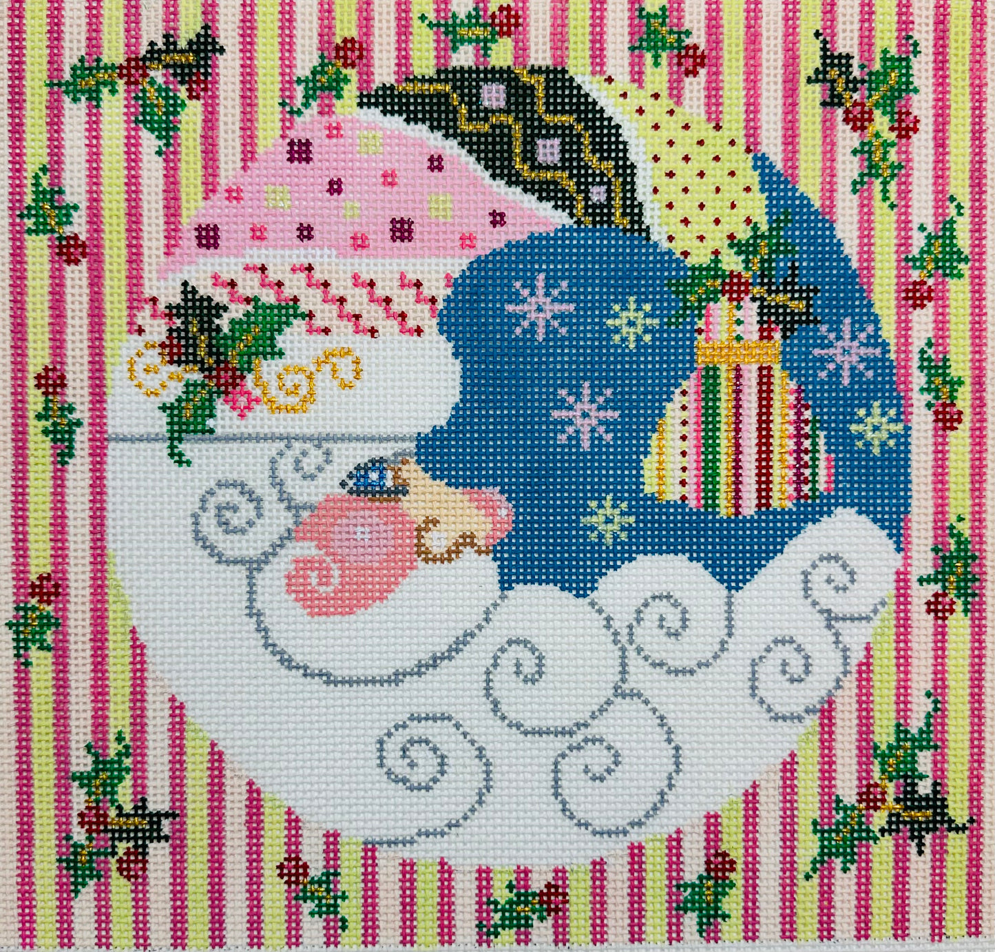 Santa with Stripes and Tassel C-CBKST-C420