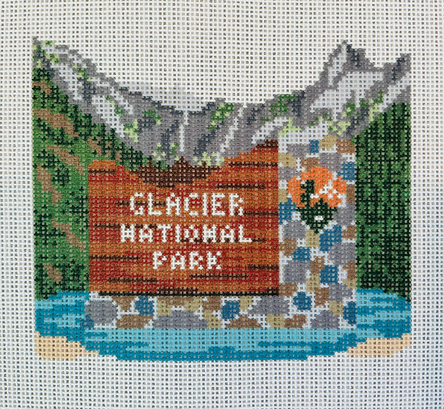 18M Glacier National Park Sign C-FINPGCS
