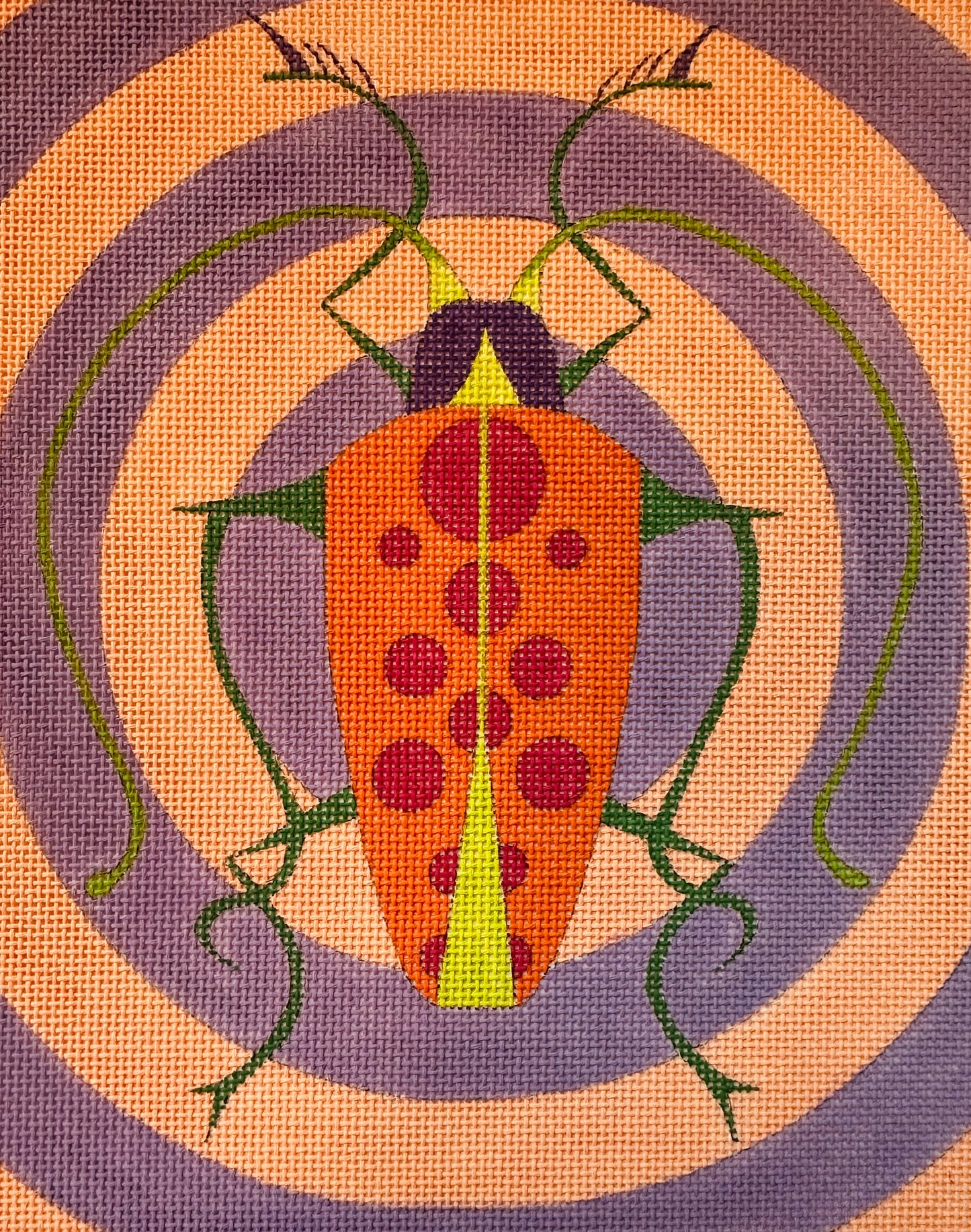 Polka Dot Orange Bug C-ZE712