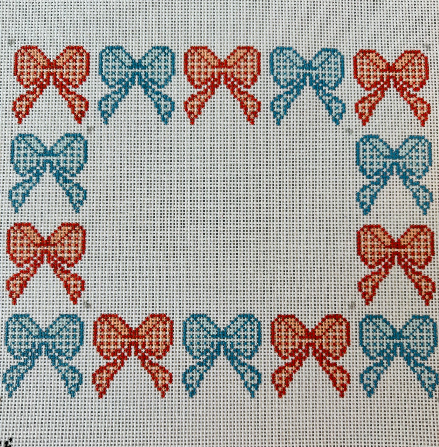 Red and Blue Bows Frame C-MCD36
