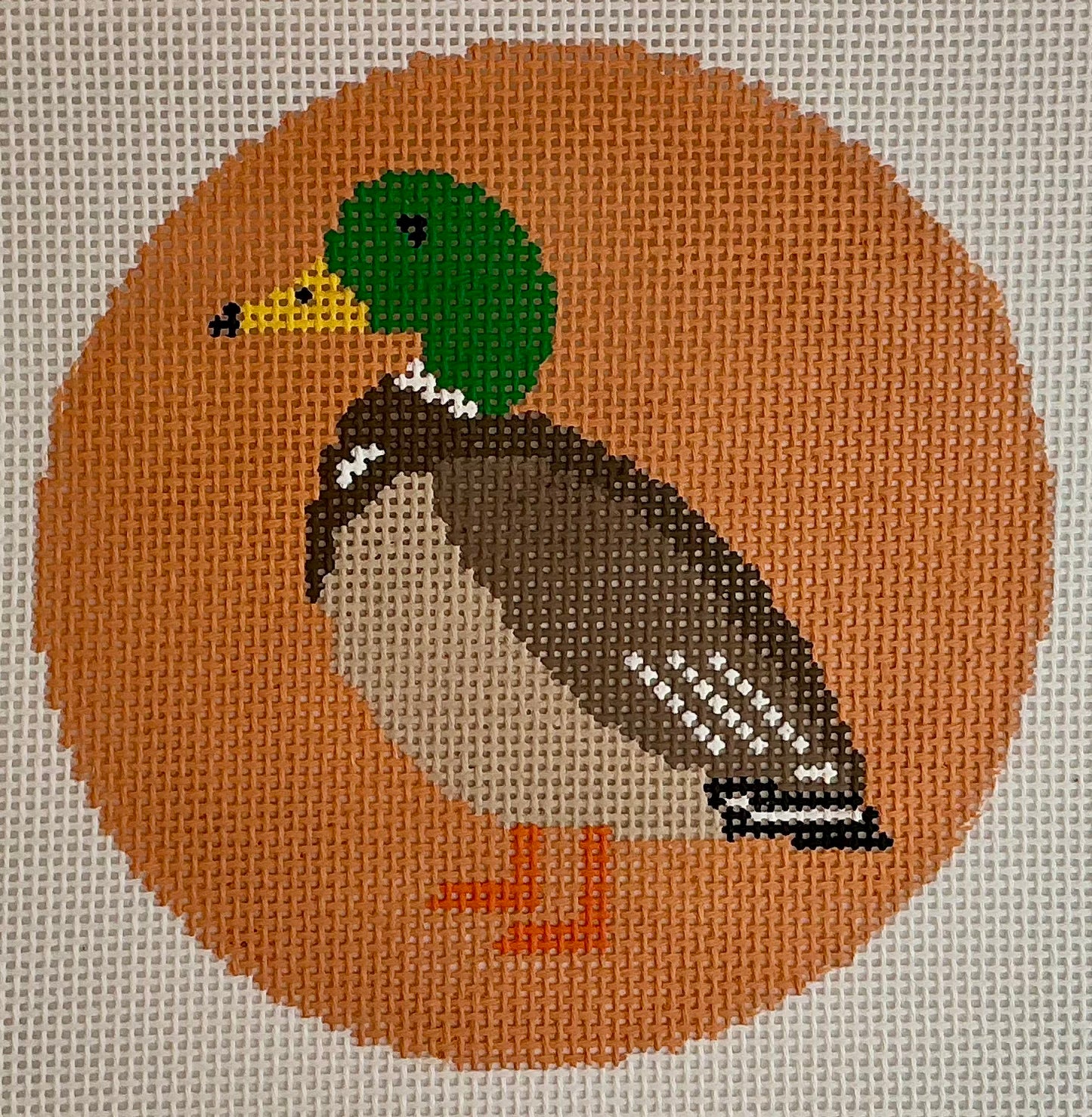 Mallard Duck Round C-MPB215