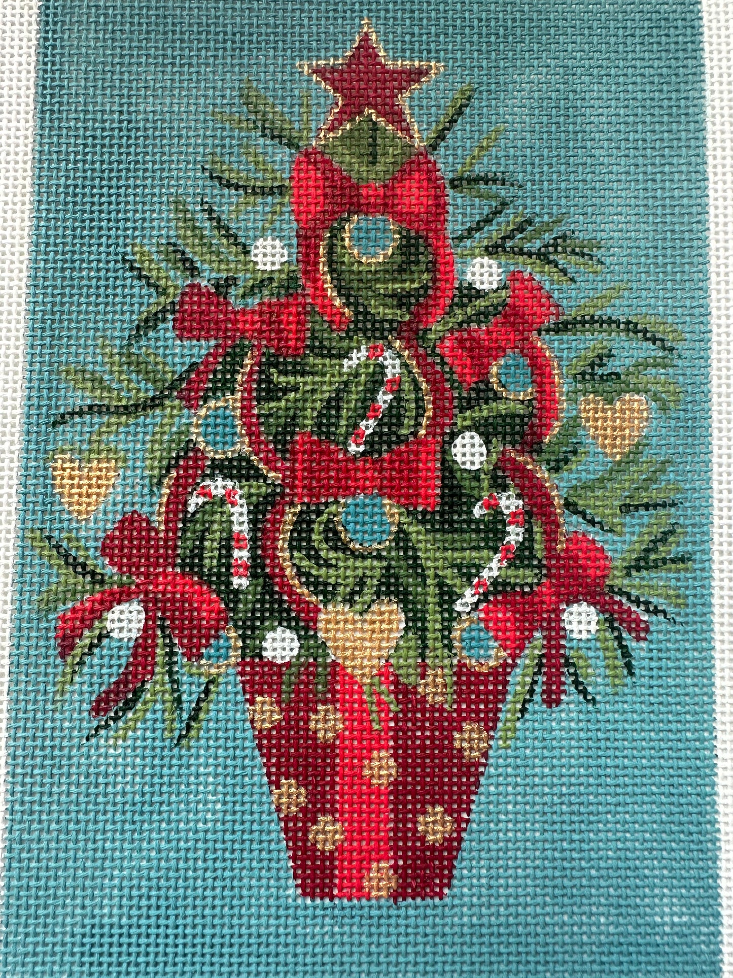 Mini-tree with Candy Canes C-X666