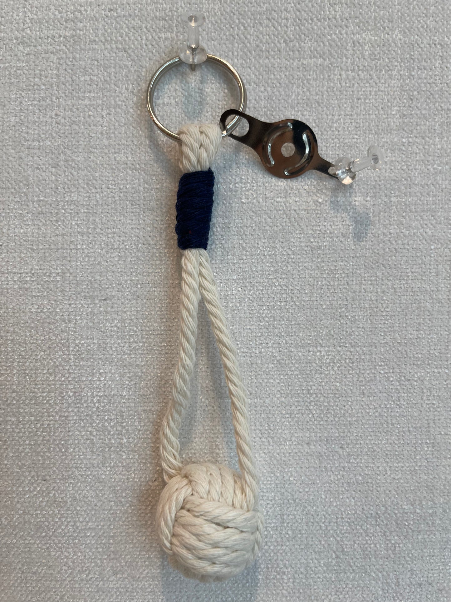 Nautical Knot Threader in Navy Blue A-LSNthreader Navy