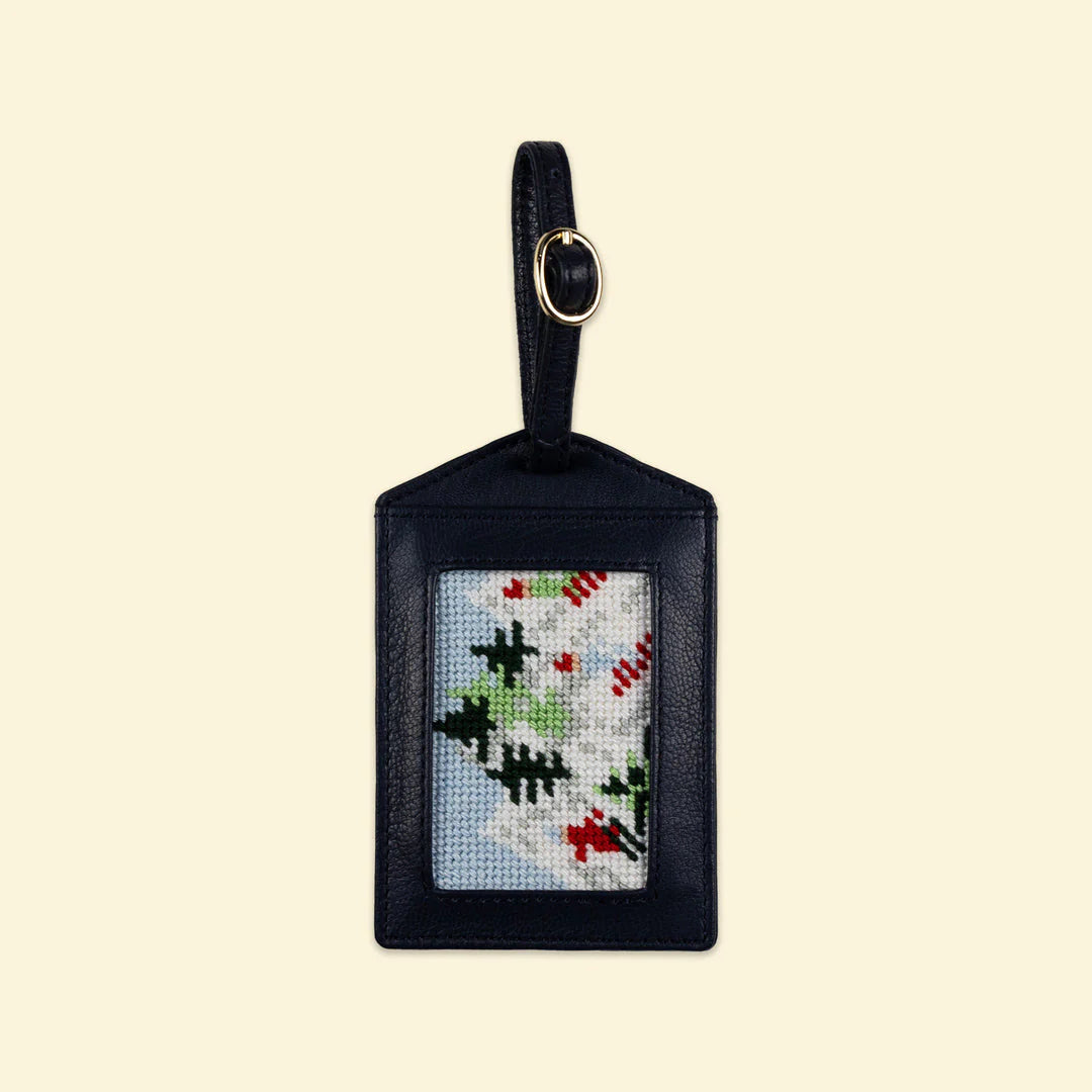 ski Scene Luggage Tag Kit C-HSski
