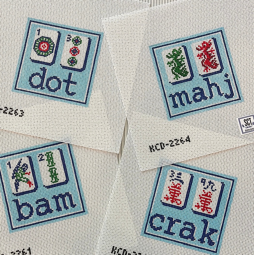 Crak Mahjong Coaster Square C-KCD2262