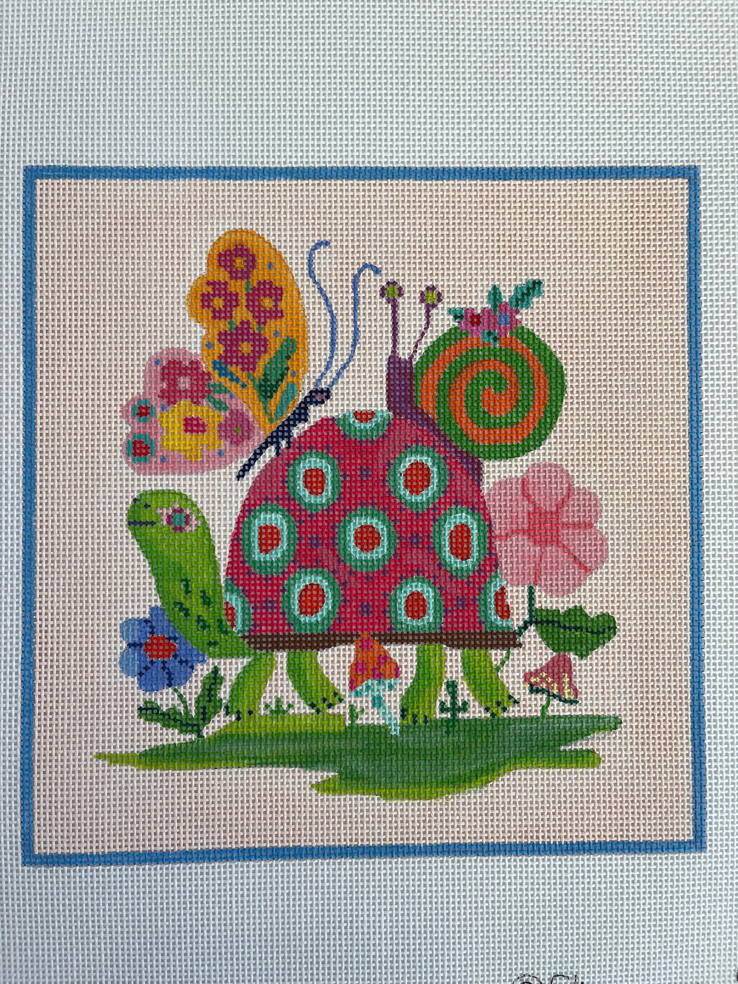 Turtle with Snail and Butterfly Friends C-SHS-PL-07