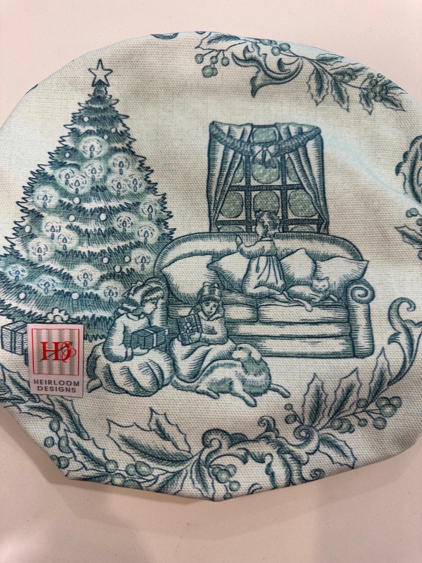 Christmas Tree Canvas cap for ornament canvases