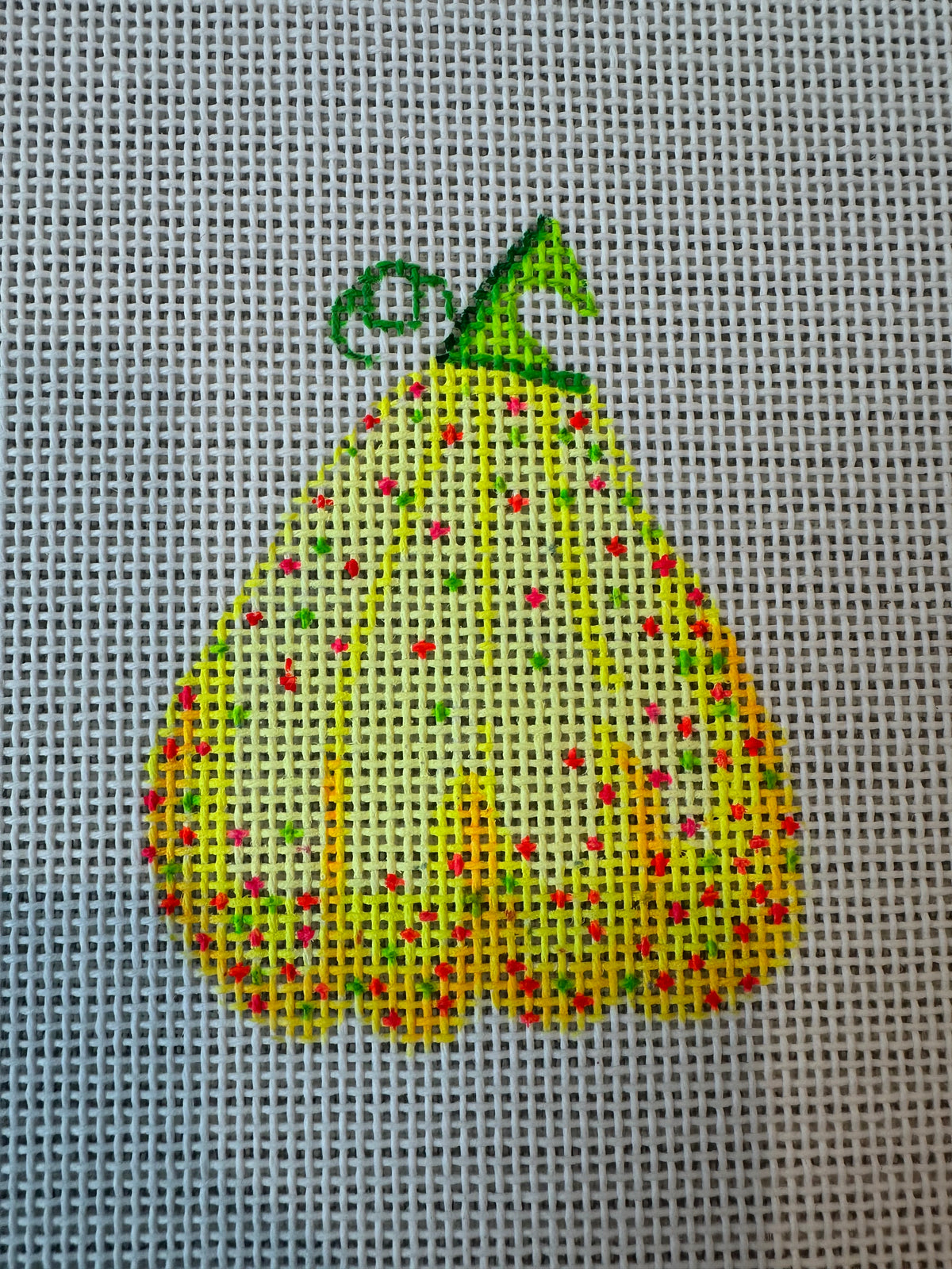 Mini Polka Dot Gourd with Threads C-ML87