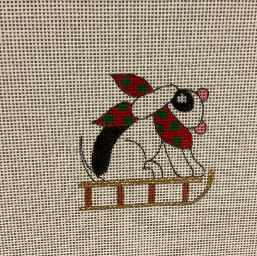 Dog on Sled C-MHP 1536 B
