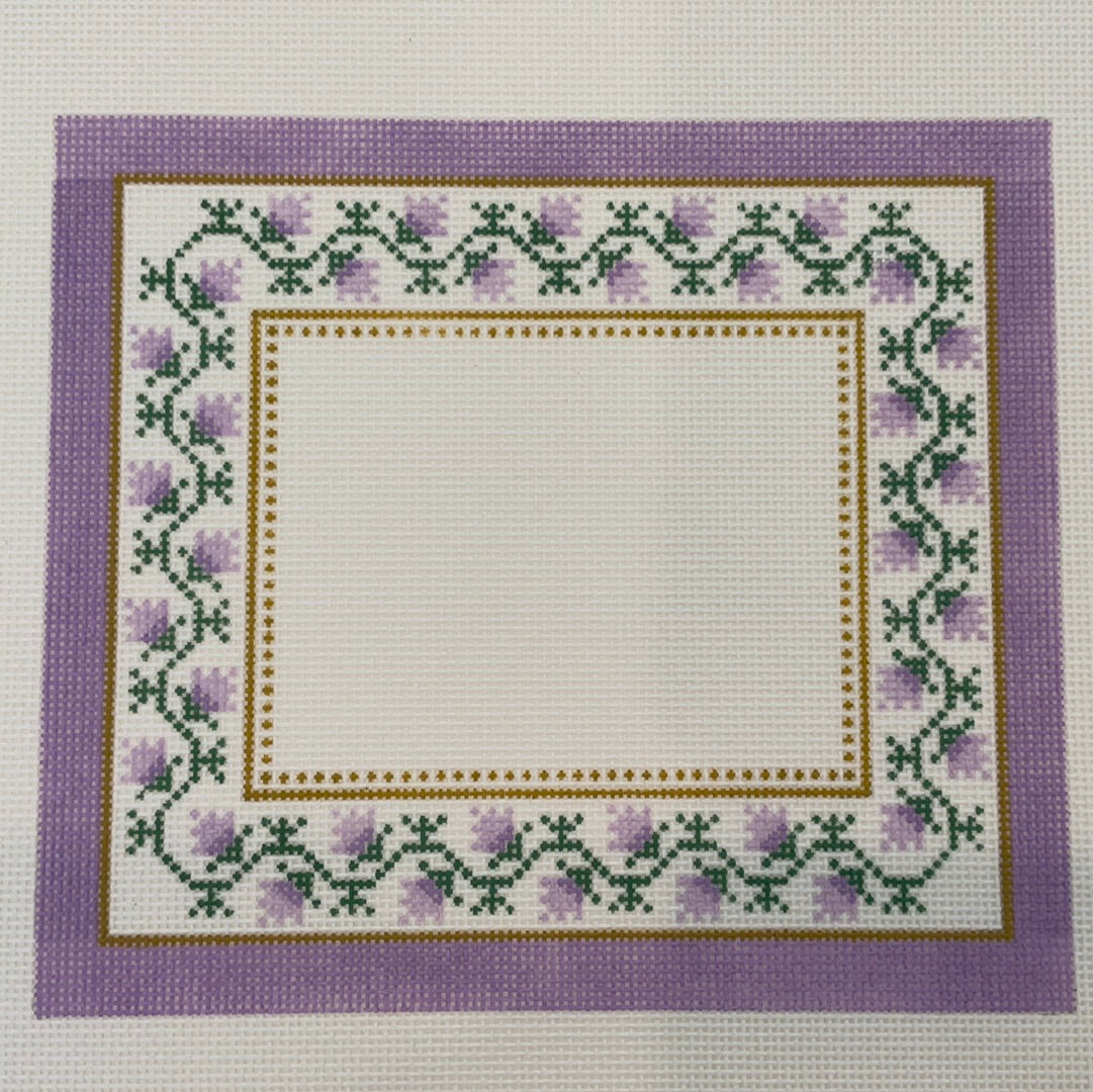 Lavendar Floral Frame C-TA4048