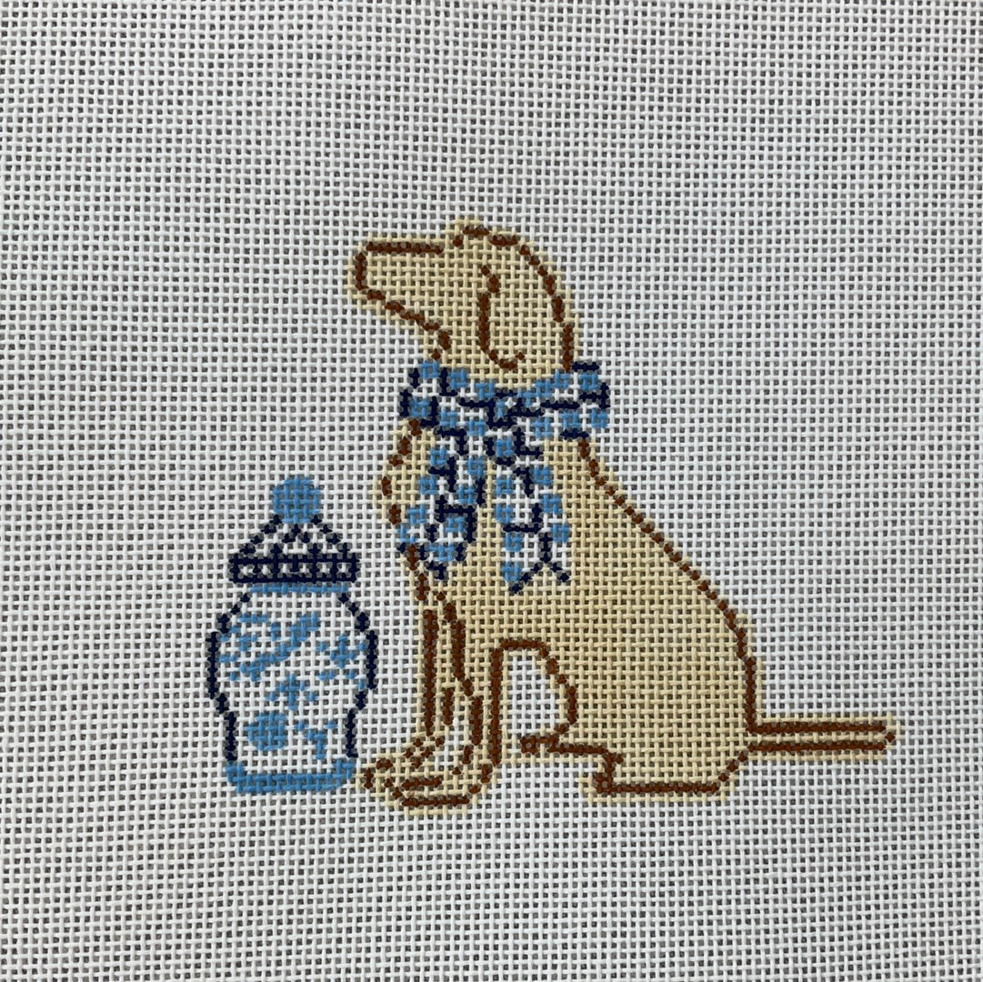 Dog with Ginger Jar C-SSPS004