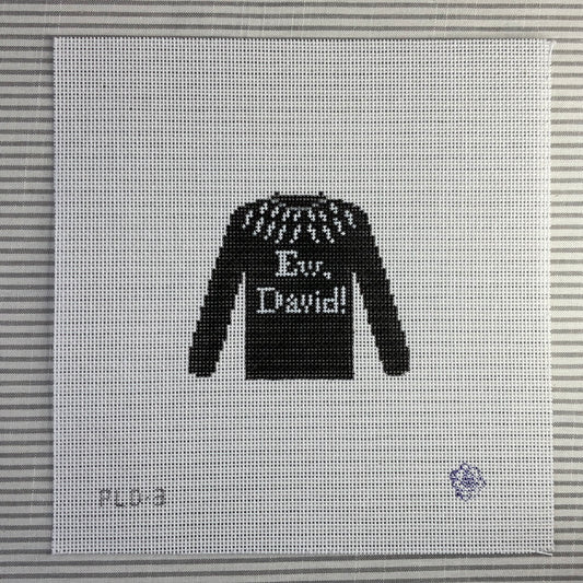 Ew, David! Black Sweater C-PLD3