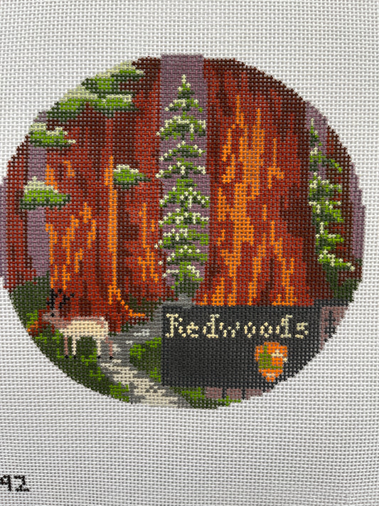 Redwoods Travel Round C-BB6142