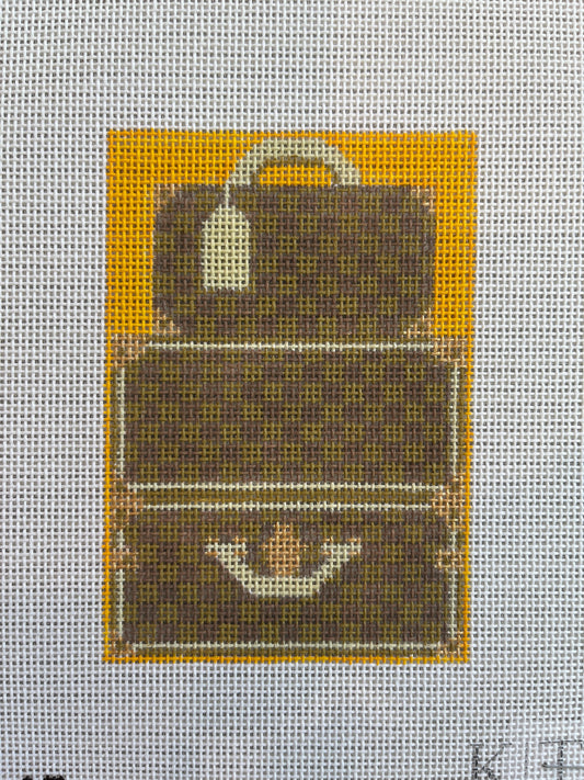 Three Trunks on Yellow C-K87