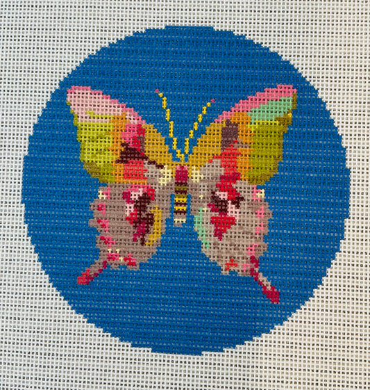 Butterfly Round blue  C-ND143SK