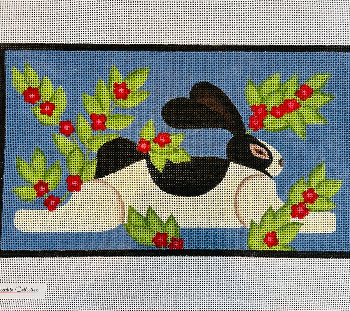 Bunny with Red Flowers TS-C384A