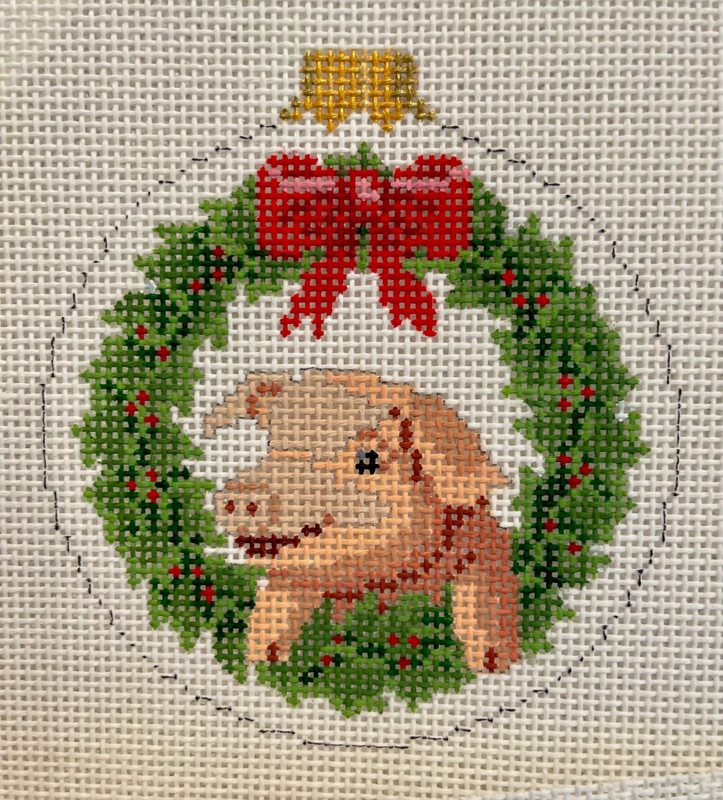 Christmas Pig Round C-SR7277 13
