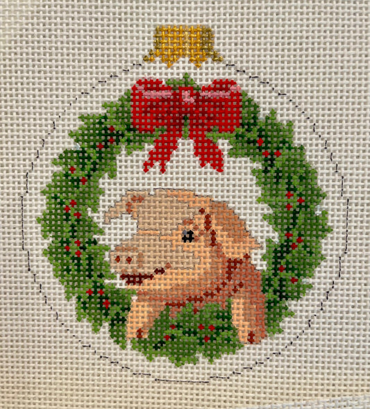 Christmas Pig Round C-SR7277 13