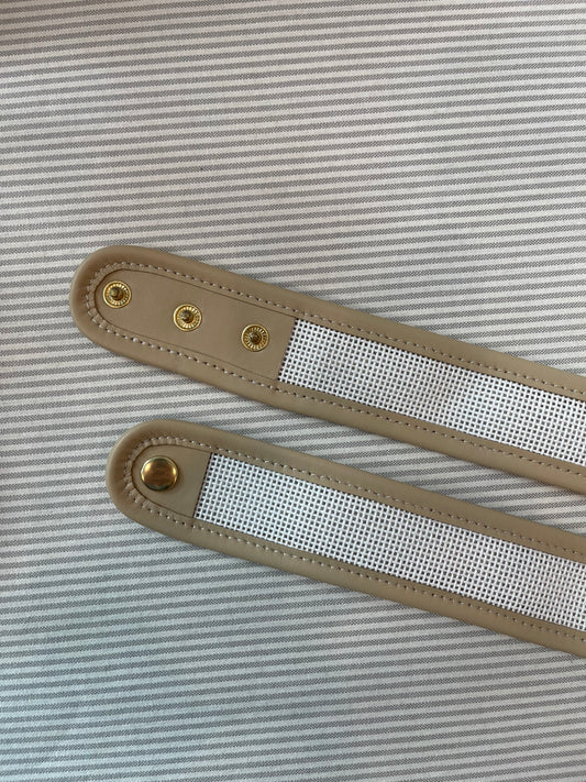 Self-finishing Blue Canary Co. Hatband Khaki A-BCHBK