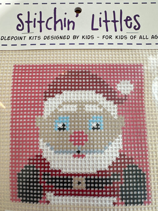 Santa Needlepoint Kit for Kids C-PPDSL39