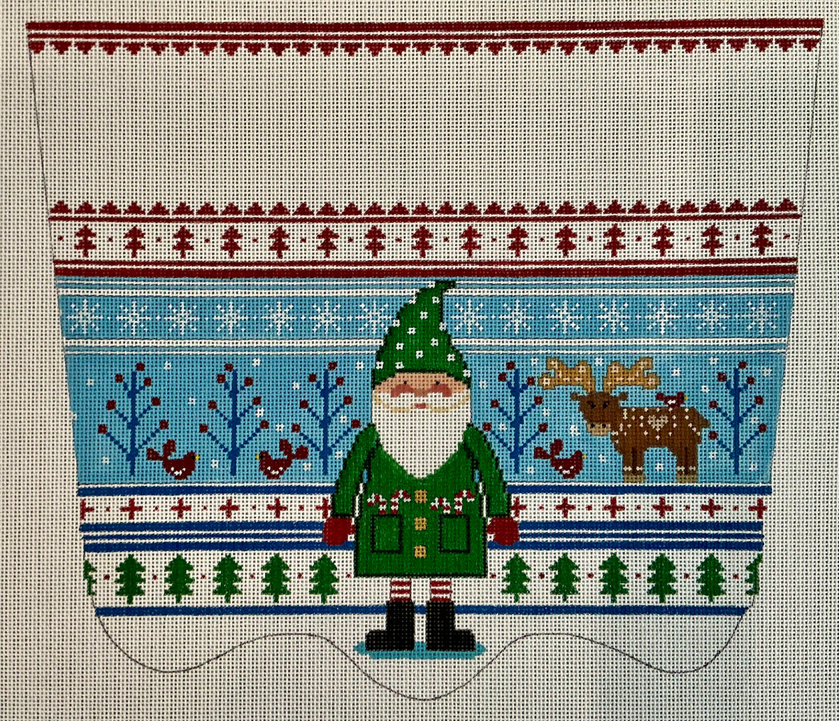 Green Elf Stocking Cuff C-TSXC53