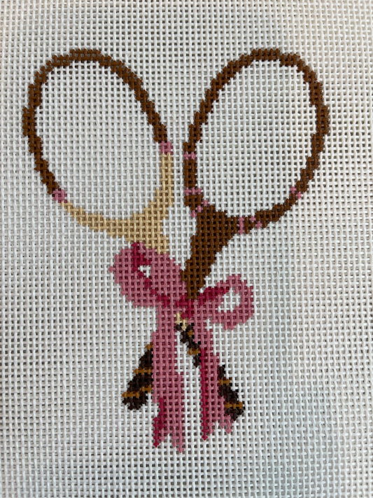 Tennis Rackets with Pink Bows C-FAS03