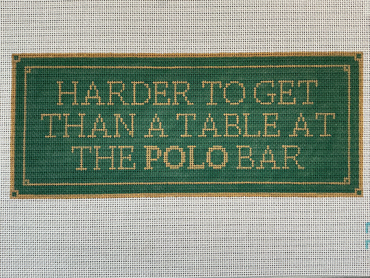 Harder Than Polo Bar C-NM5