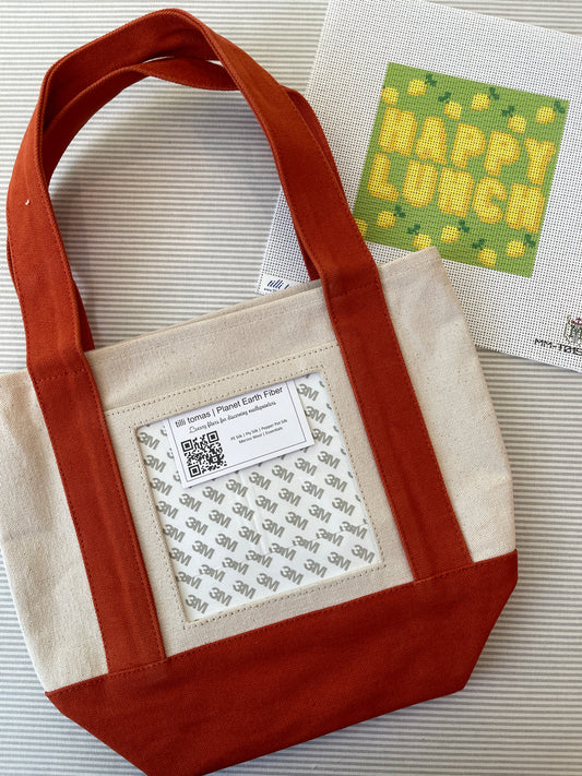 Tote Bag Small in Orange A-TTtoteO