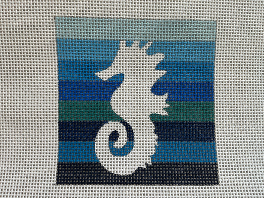 Seahorse on stripes C-APC4474