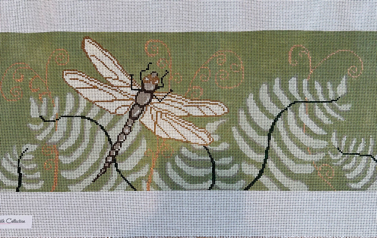 Dragonfly and Ferns TS-C423