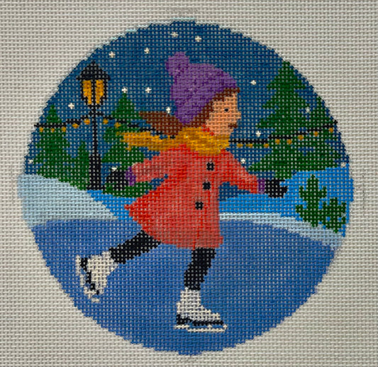 Winter Skater Girl C-WNTR305