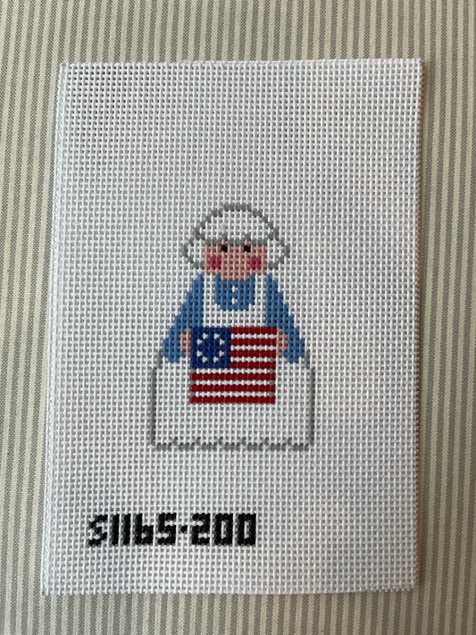Betsy Ross and Flag Stitch It C-SI165200