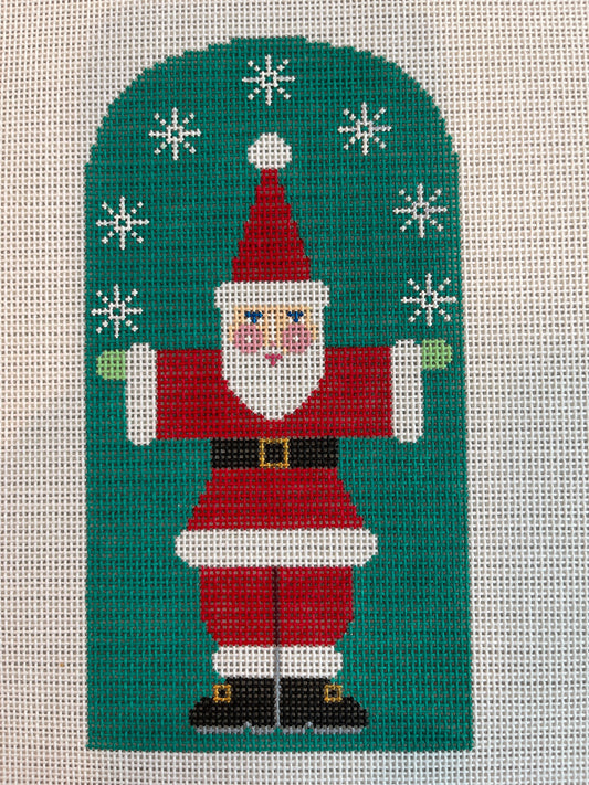 Santa Juggling Snowflakes C-C892
