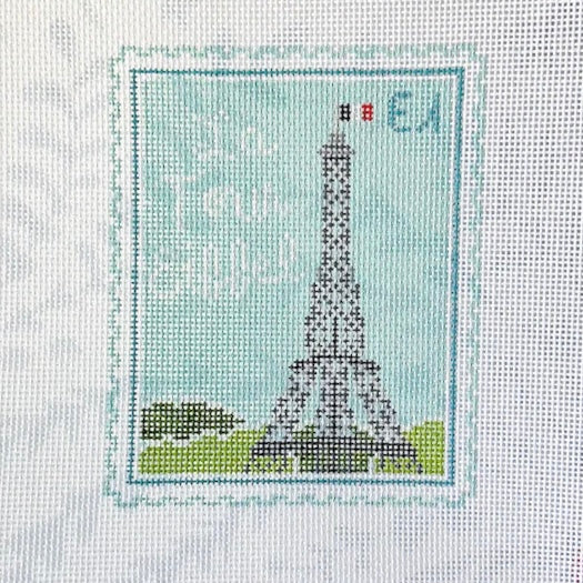 Paris Eiffel Tower Stamp C-STAMP002