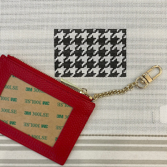 Black & White Houndstooth Pattern Insert C-ATrd1001