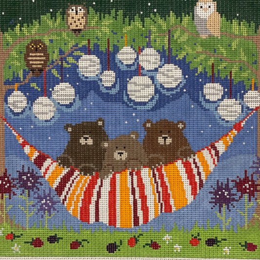 Bears in Hammock C-PET033