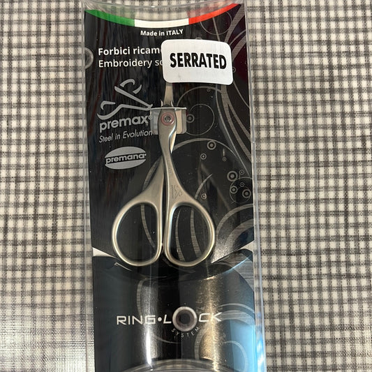 Serrated Curved Blade Scissors A-KX304CS