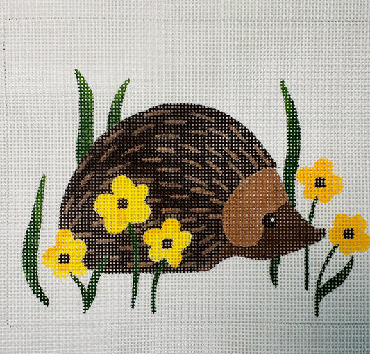 Hedgehog in Daisies C-ME144