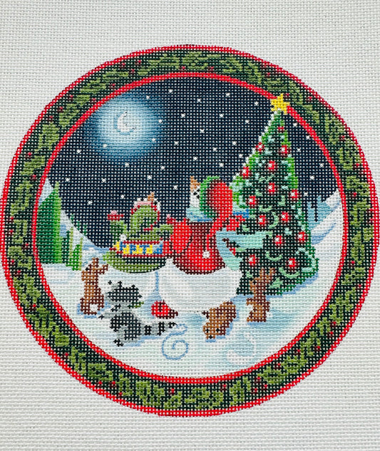 Moon Gazing Snowmen C-MNXO05