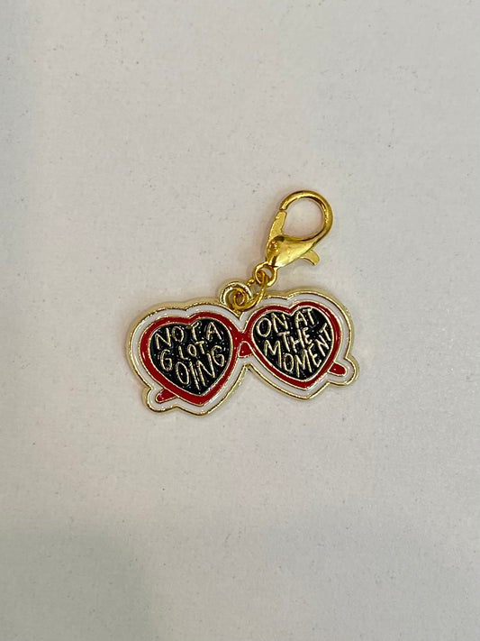 “Not a Lot Going on at the Moment” Charm (for Birkin Canvas)