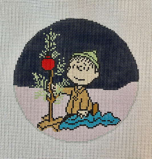 Linus and Christmas Tree Round C-CBC7