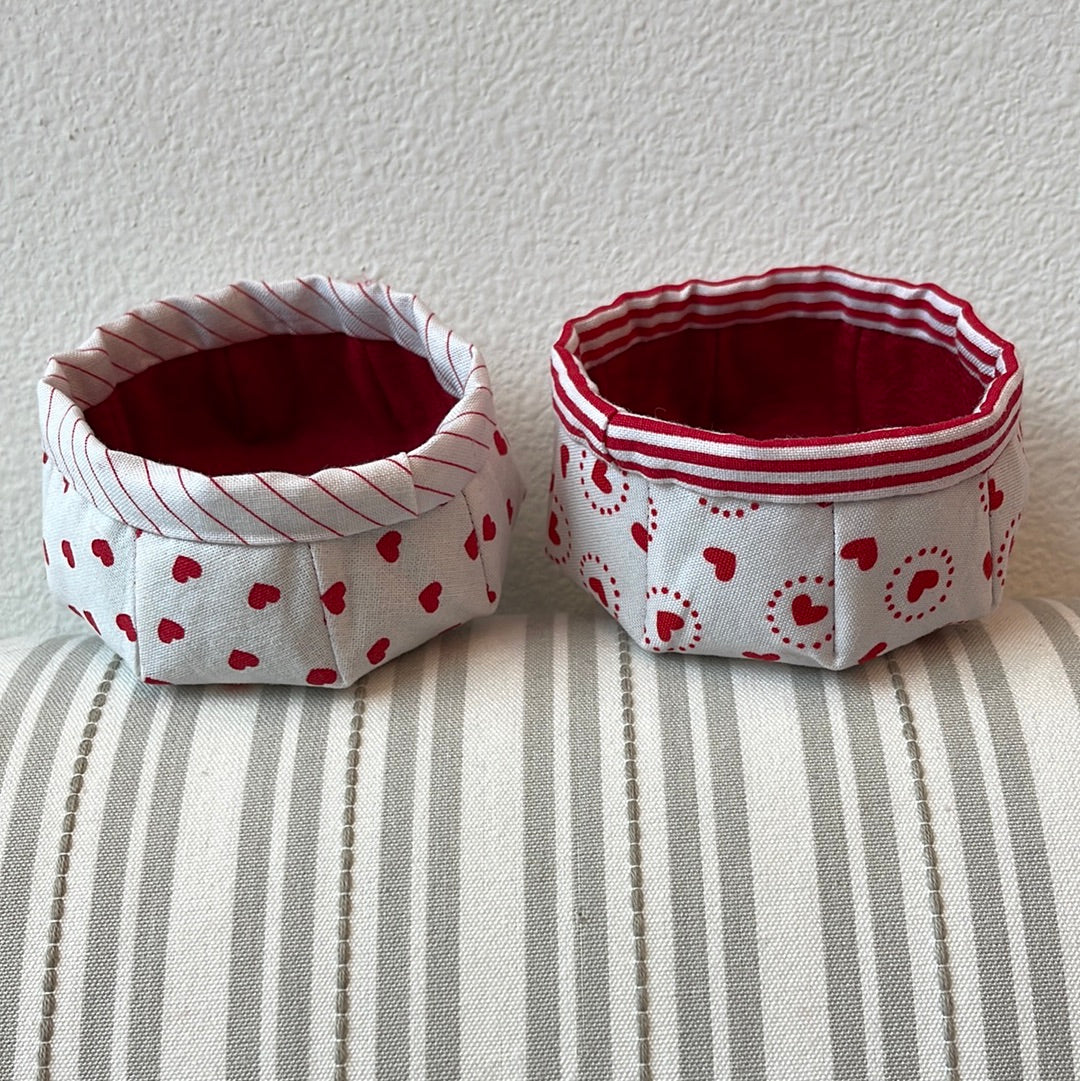 Mini Felt and Fabric ORT Catcher with Hearts A-KRhearts