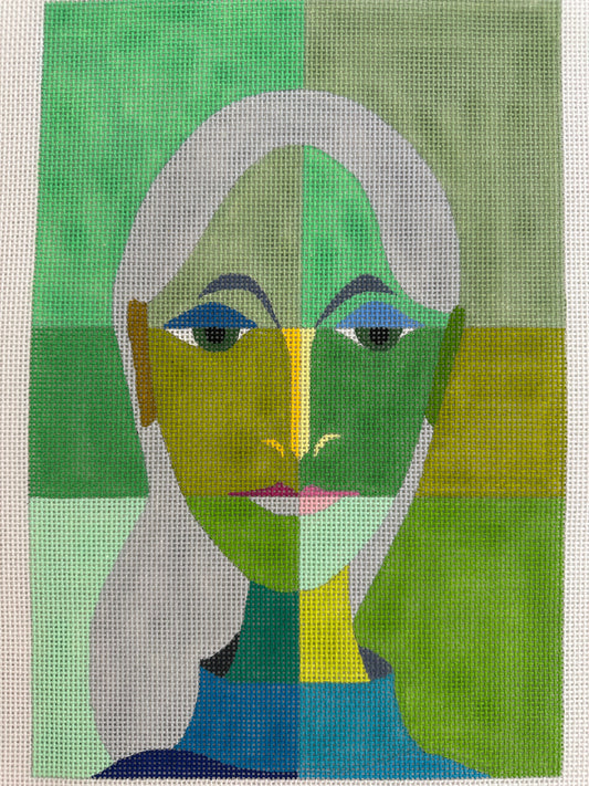 Jane in Green and Blue C-ZE1023