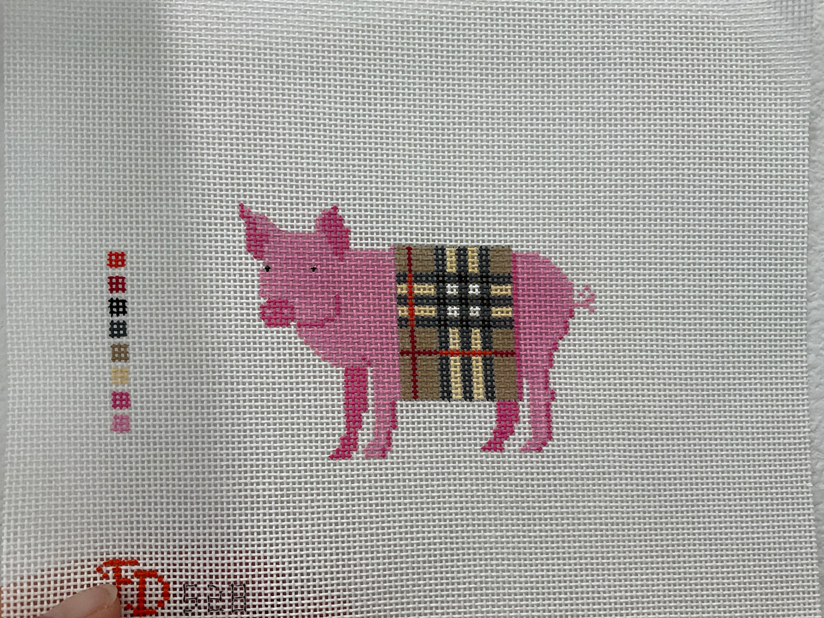 Pig In A Burberry Blanket C-FD528