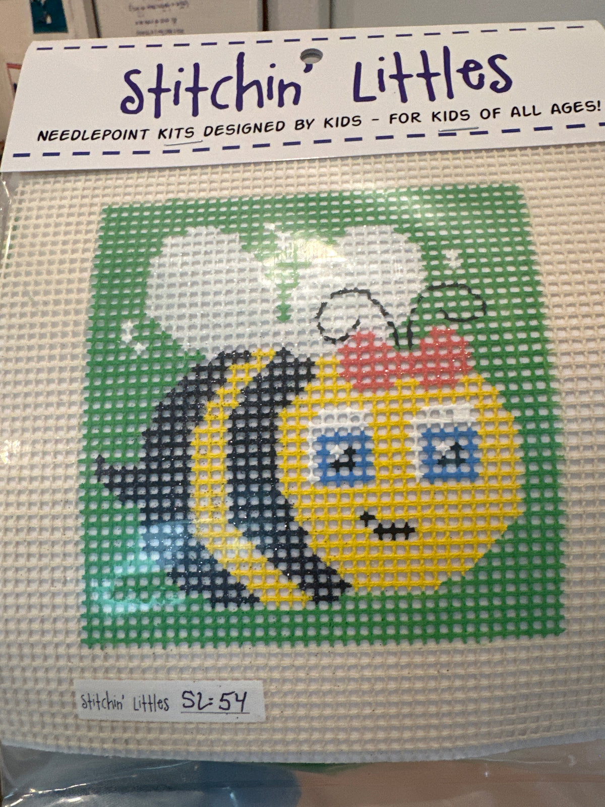 Bee Needlepoint Kit for Kids C-PPDSL51