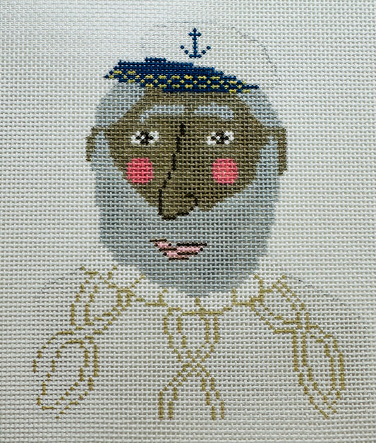 Sea Captain with Cable Knot Sweater C-SF126